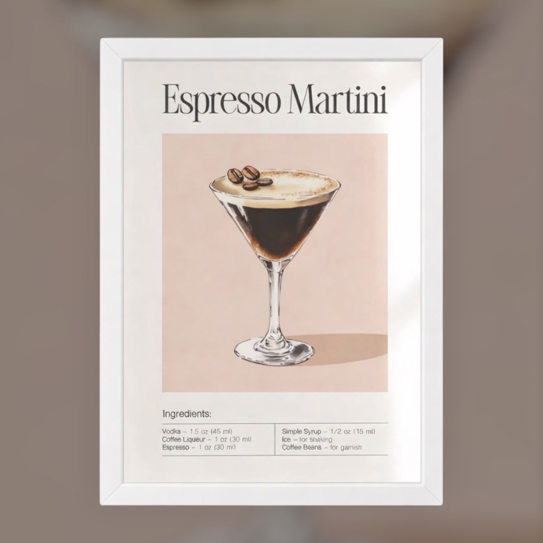Espresso Martini Wall Art🍸