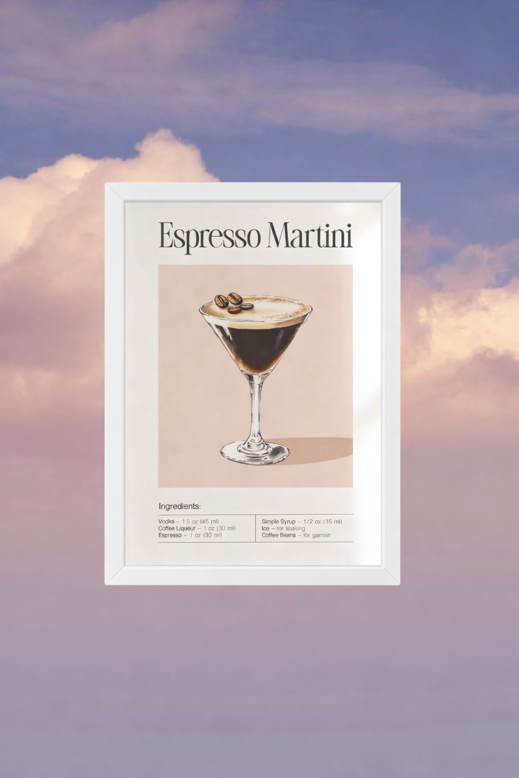 Espresso Martini Poster