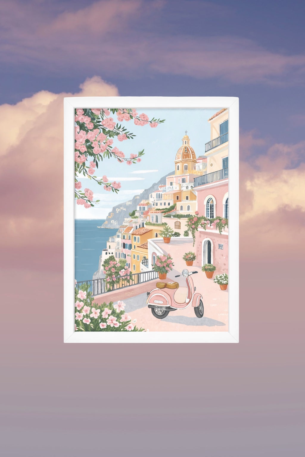 Coastal Bloom Poster