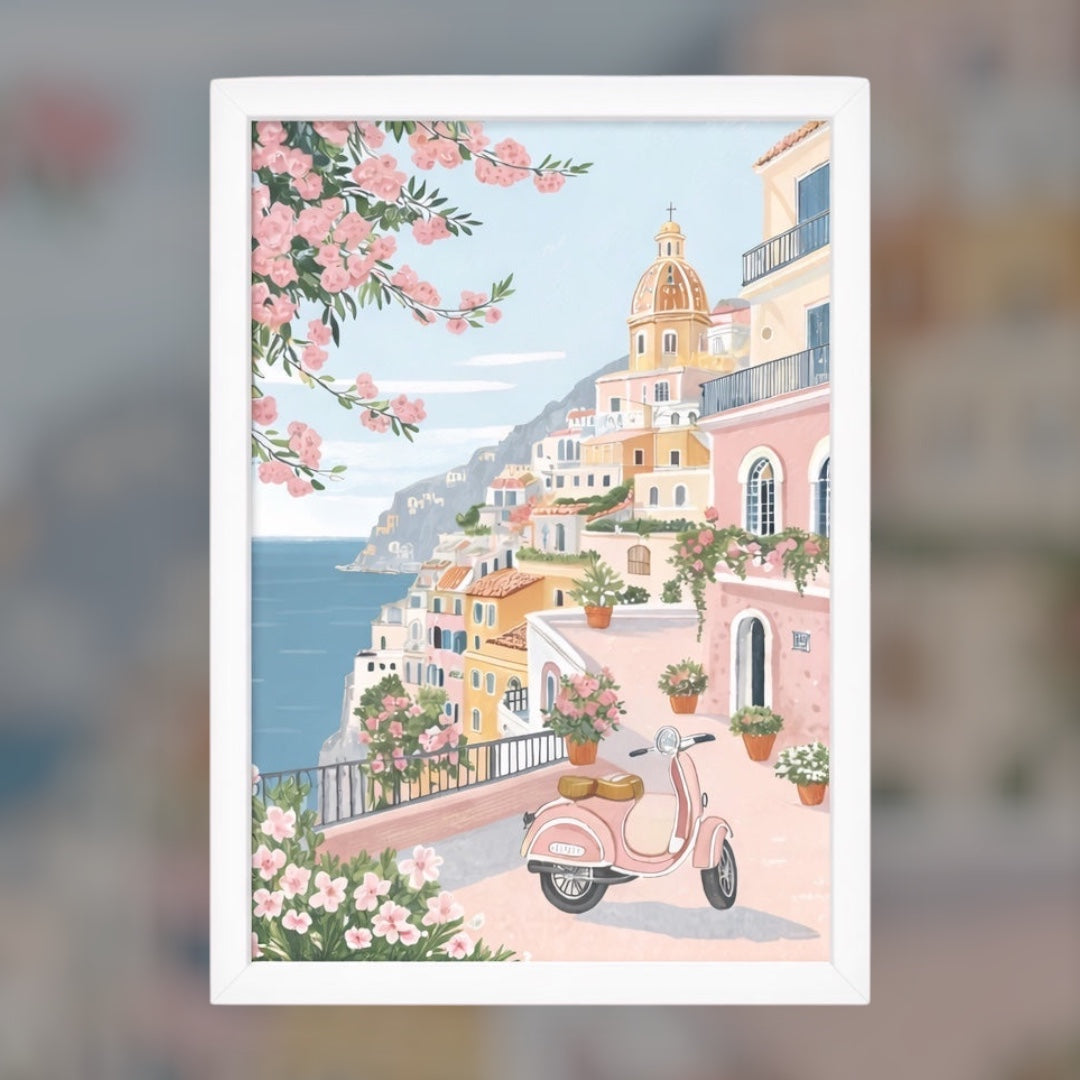 Coastal Bloom Wall Art🛵