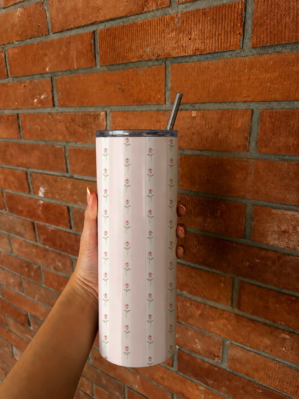 Blush Garden Tumbler💞