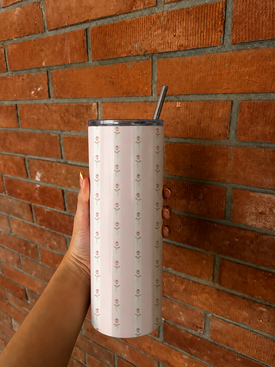 Blush Garden Tumbler💞