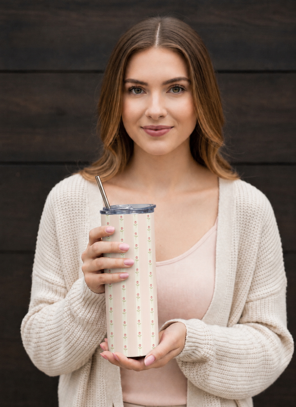 Blush Garden Tumbler💞