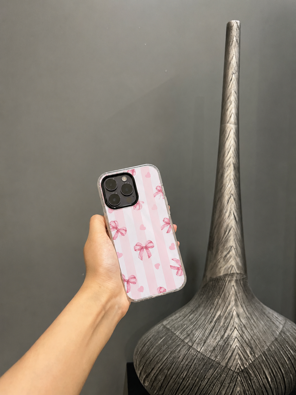 Pink Bow Case🎀