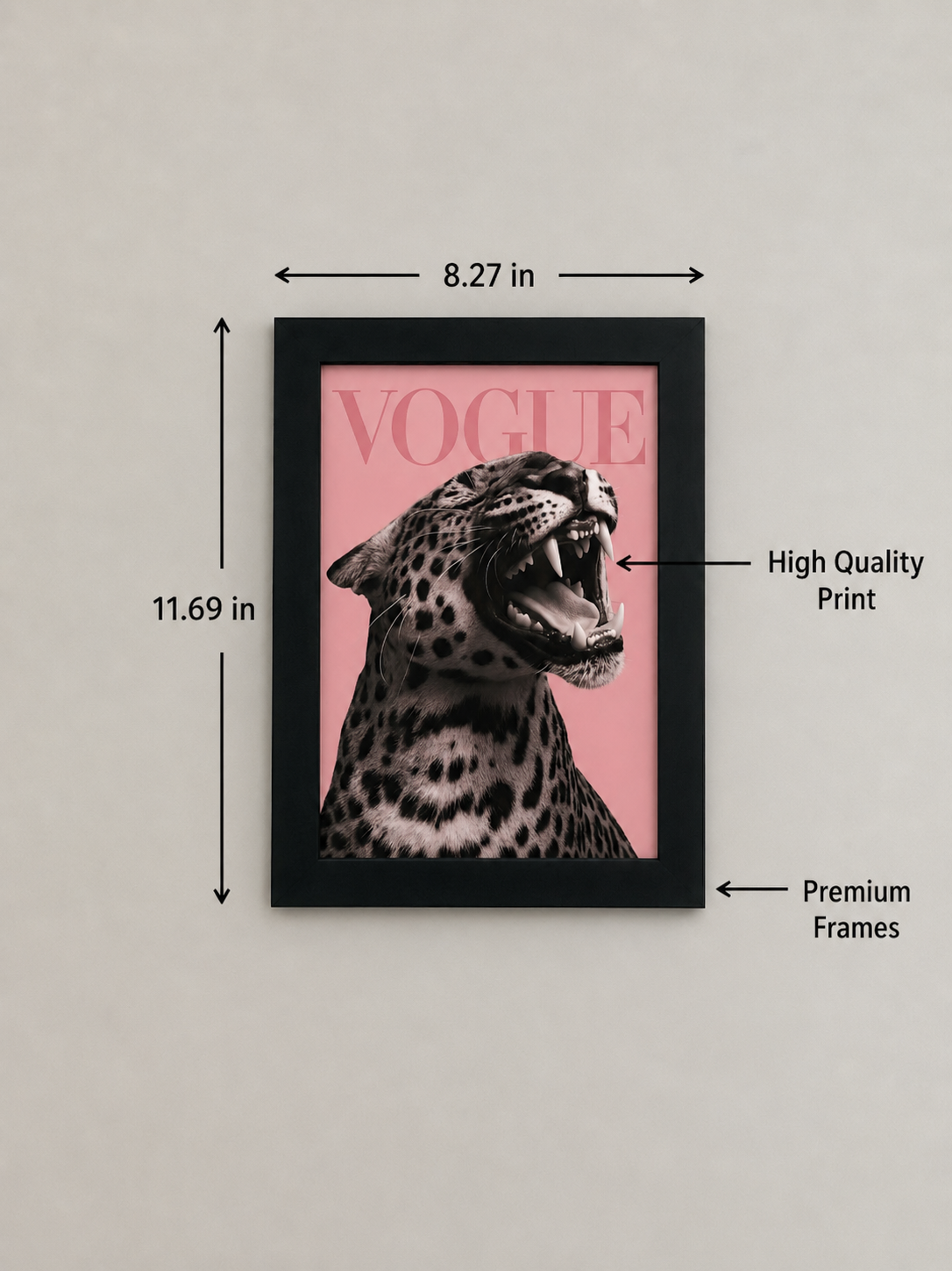 Iconic Roar Wall Art🐆