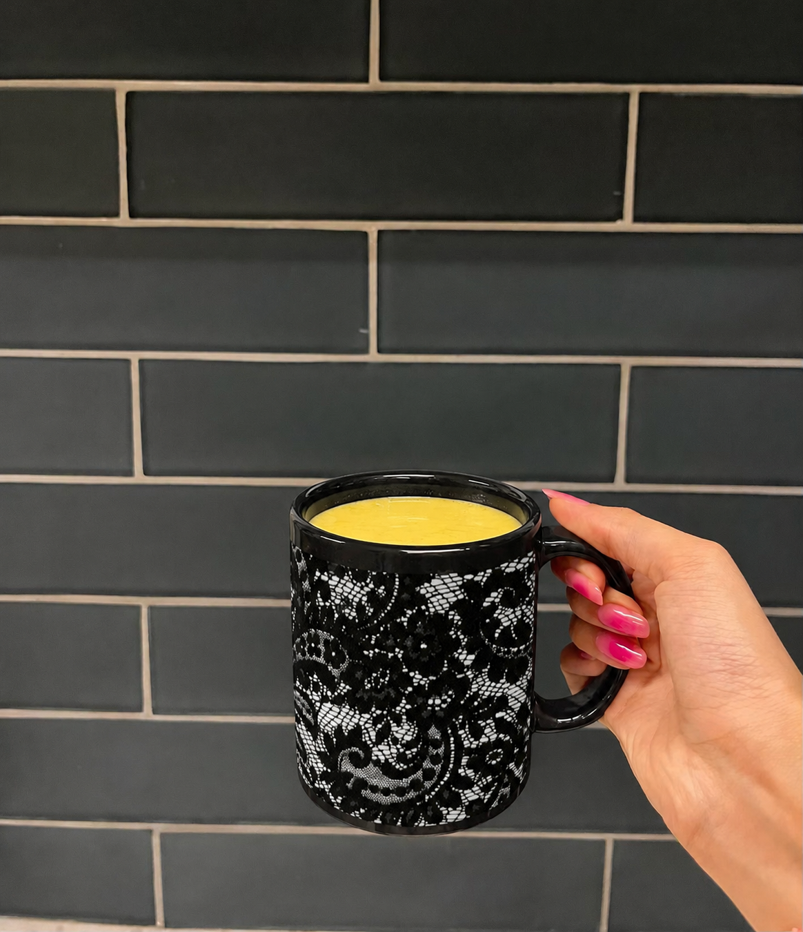 Goth coffee mug🏴