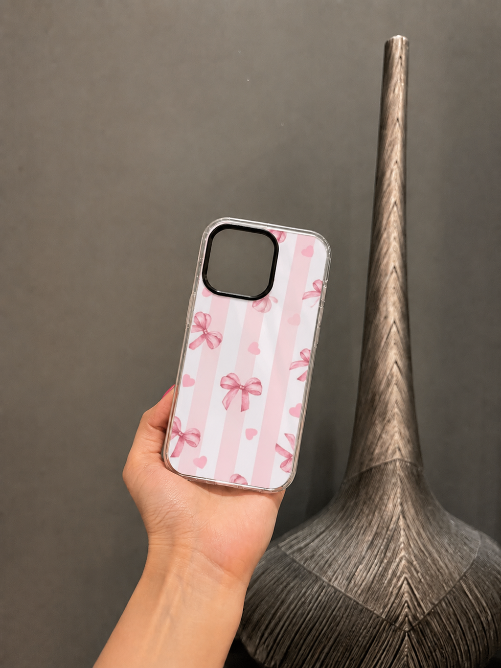 Pink Bow Case🎀