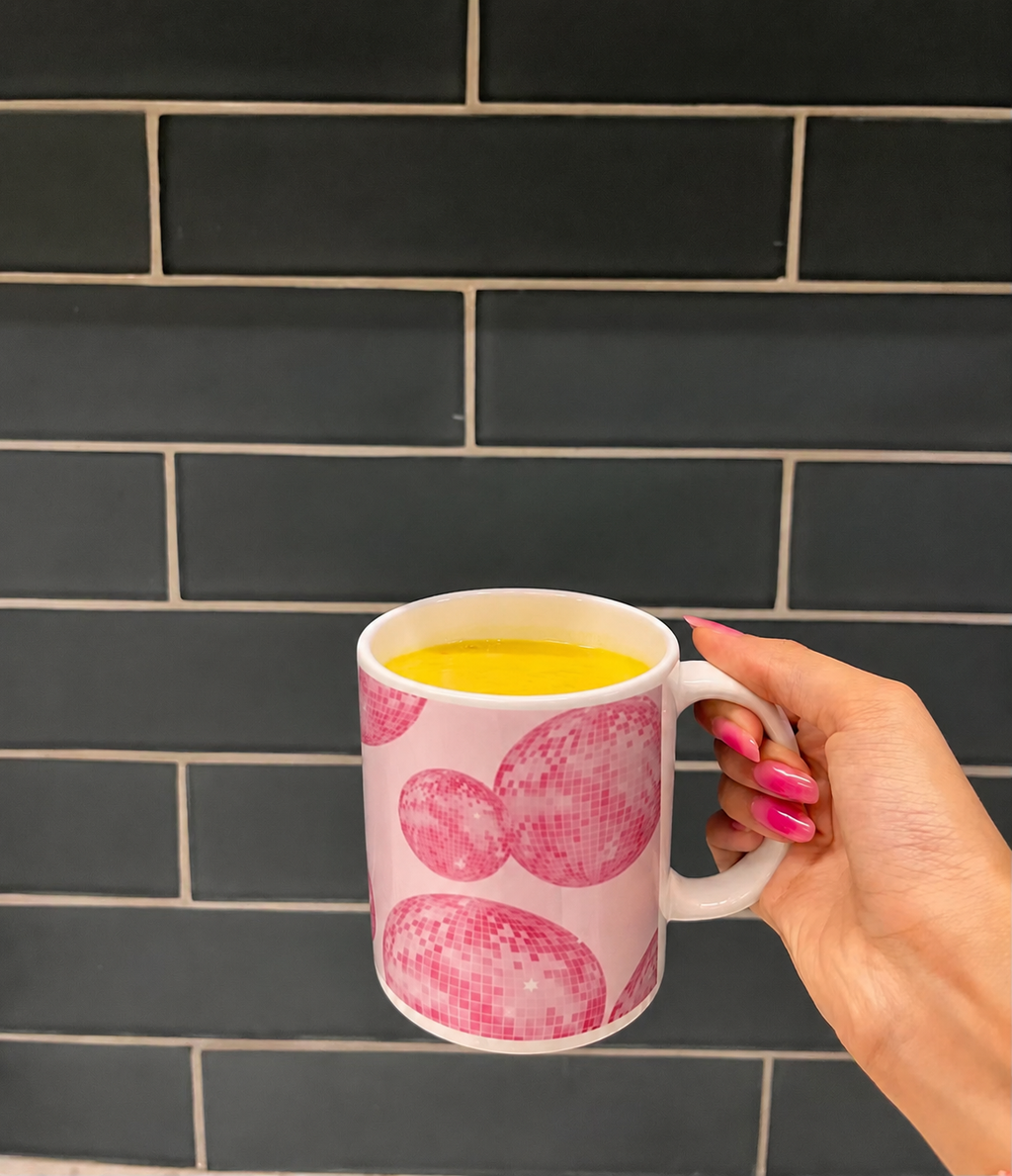 Blush Disco Mug🪩