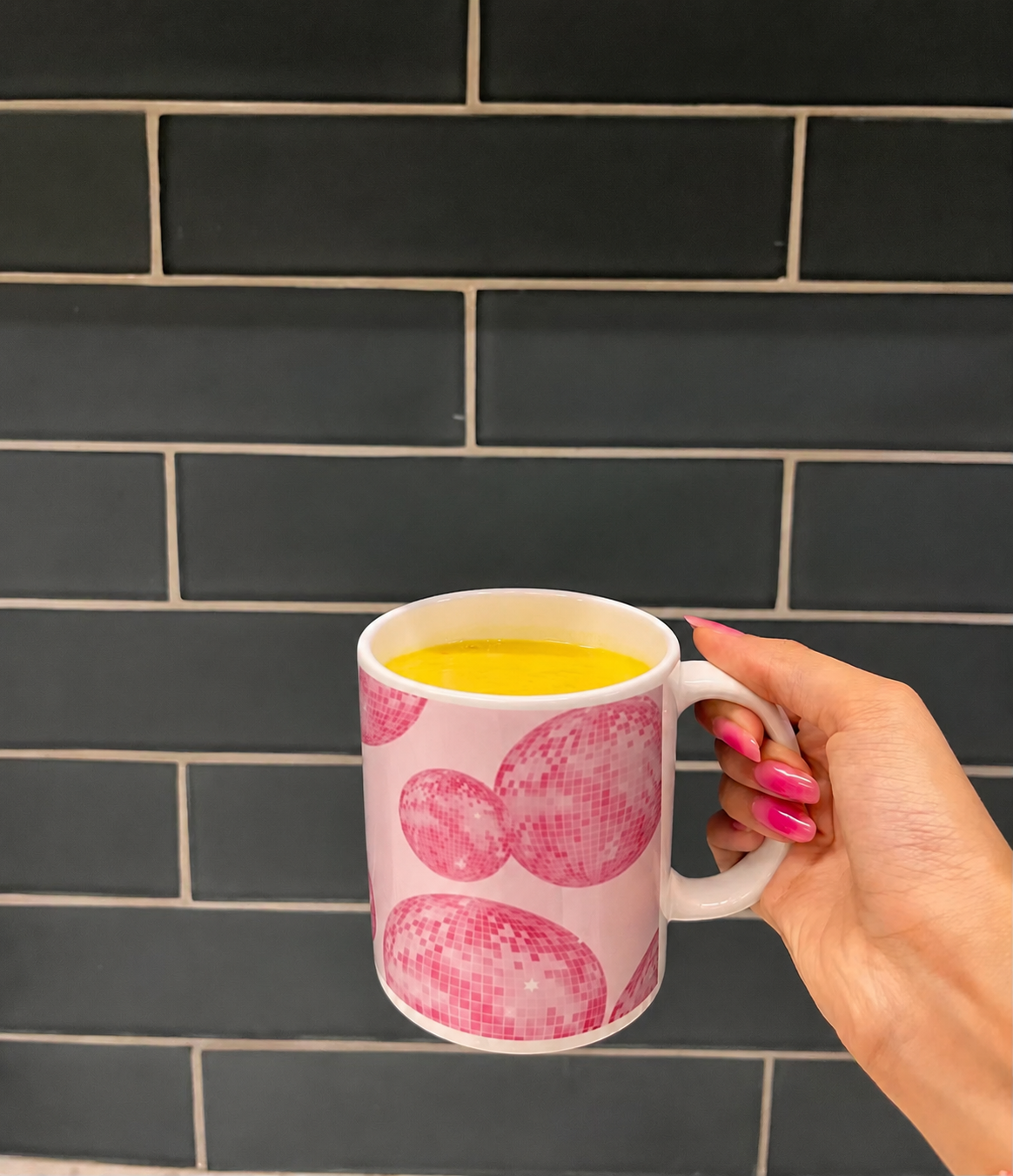 Blush Disco Mug🪩