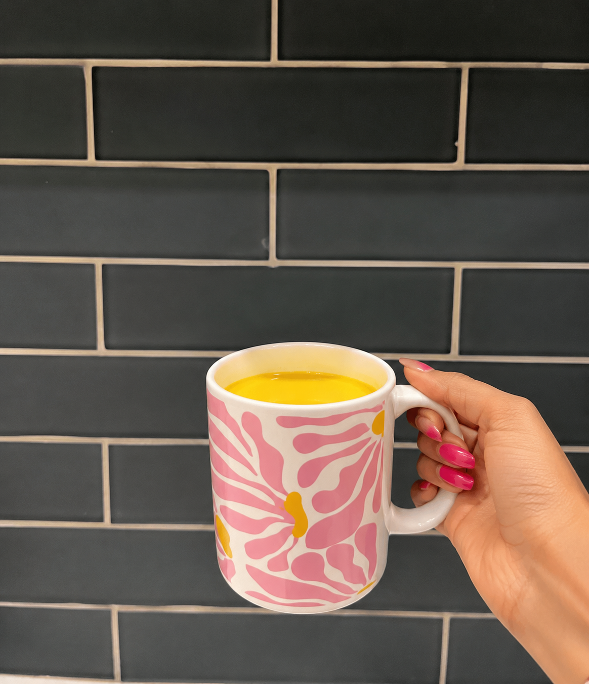 Pink Petal Flow Mug 🌸