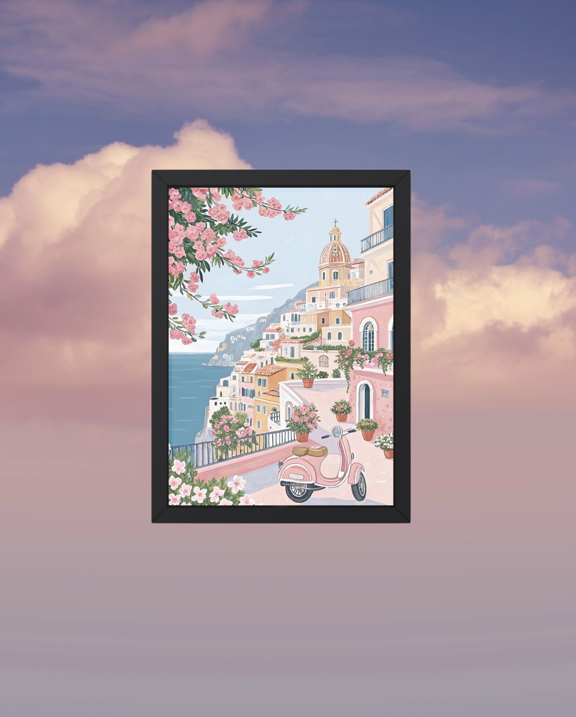 Coastal Bloom Poster