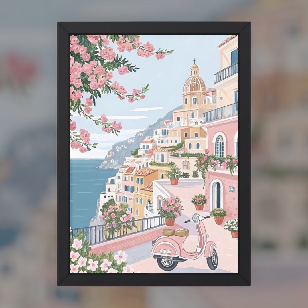 Coastal Bloom Wall Art🛵