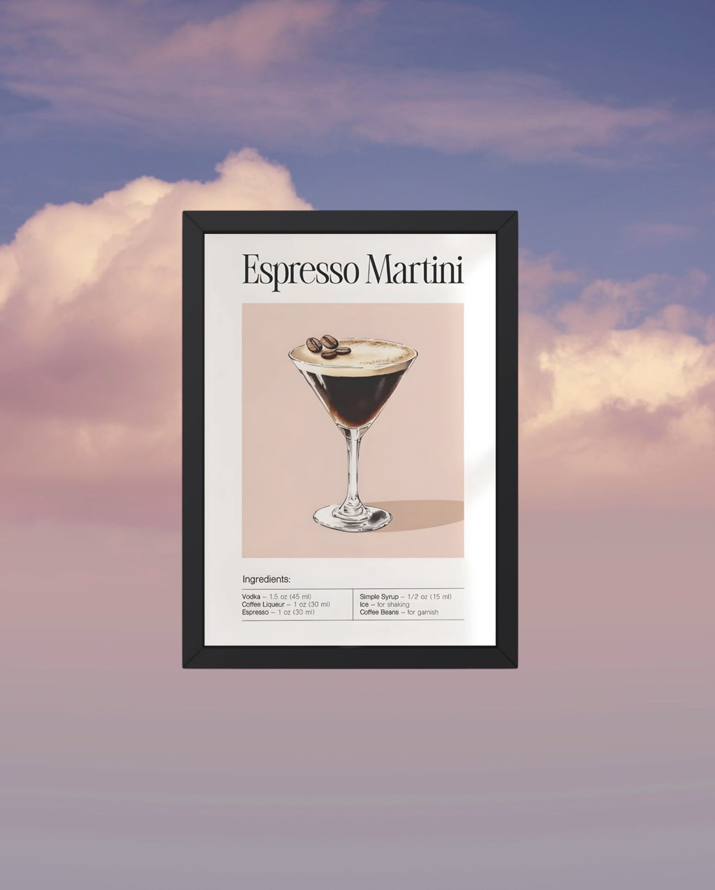 Espresso Martini Poster