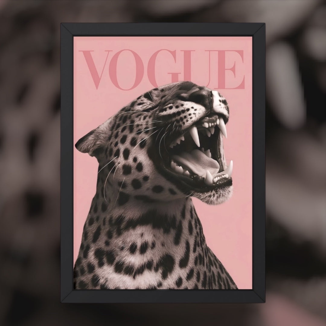 Iconic Roar Wall Art🐆
