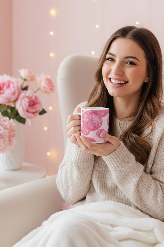 Blush Disco Mug🪩