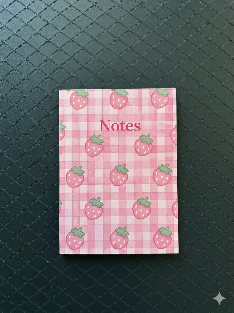 Strawberry Blush NoteBook🍓