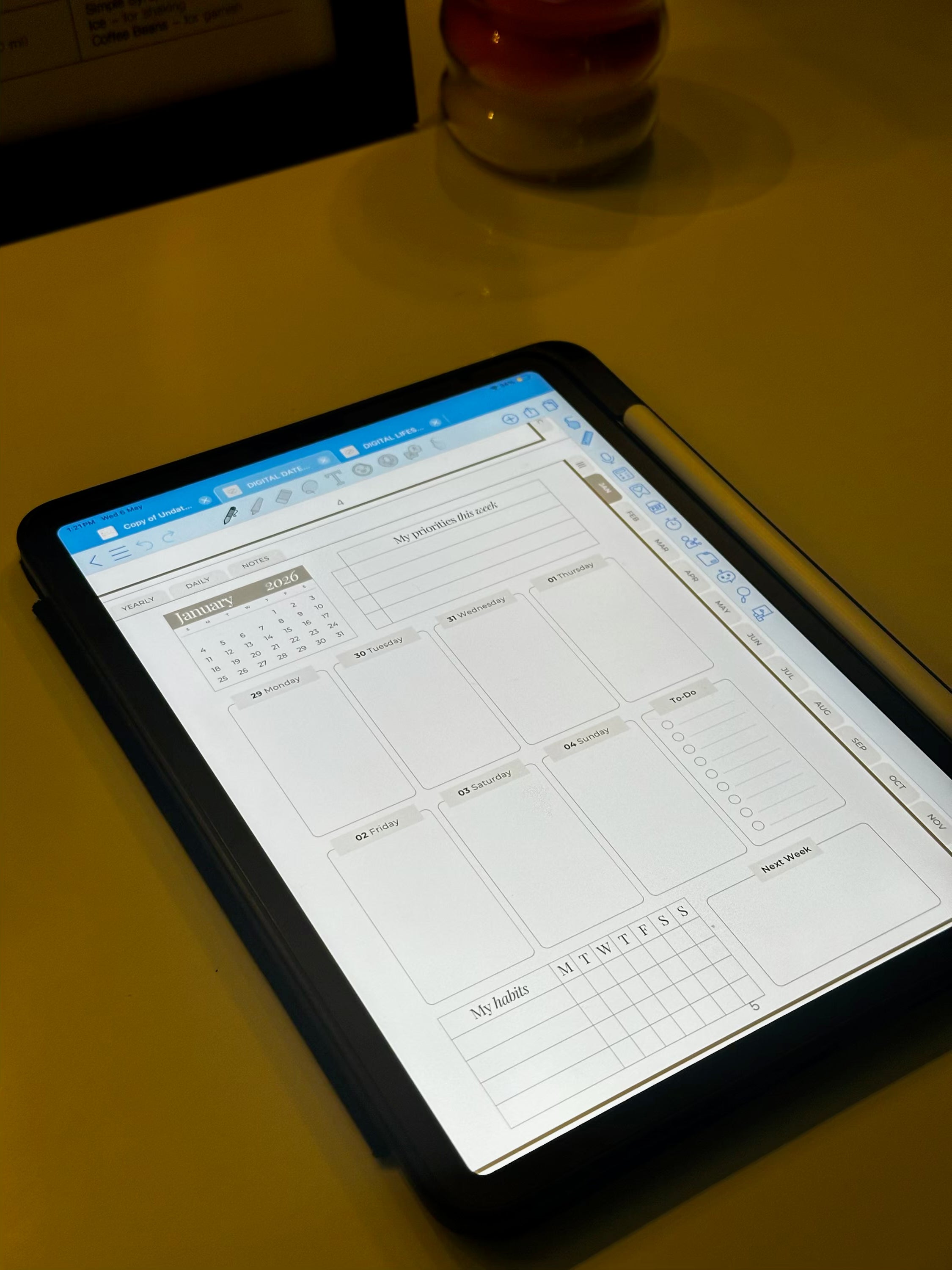 PlanFlow Digital Planner (Dated) 🗓️