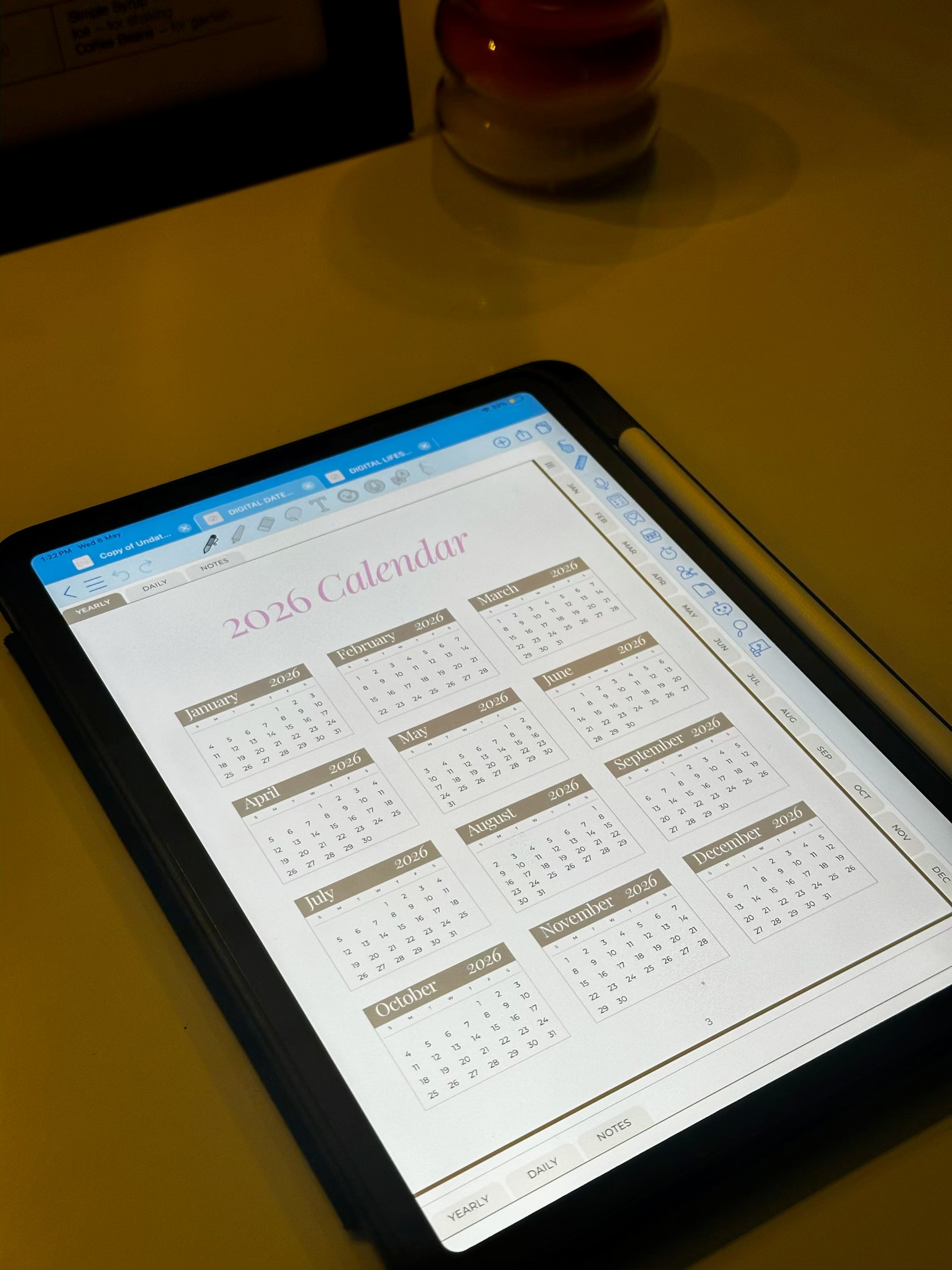 PlanFlow Digital Planner (Dated) 🗓️