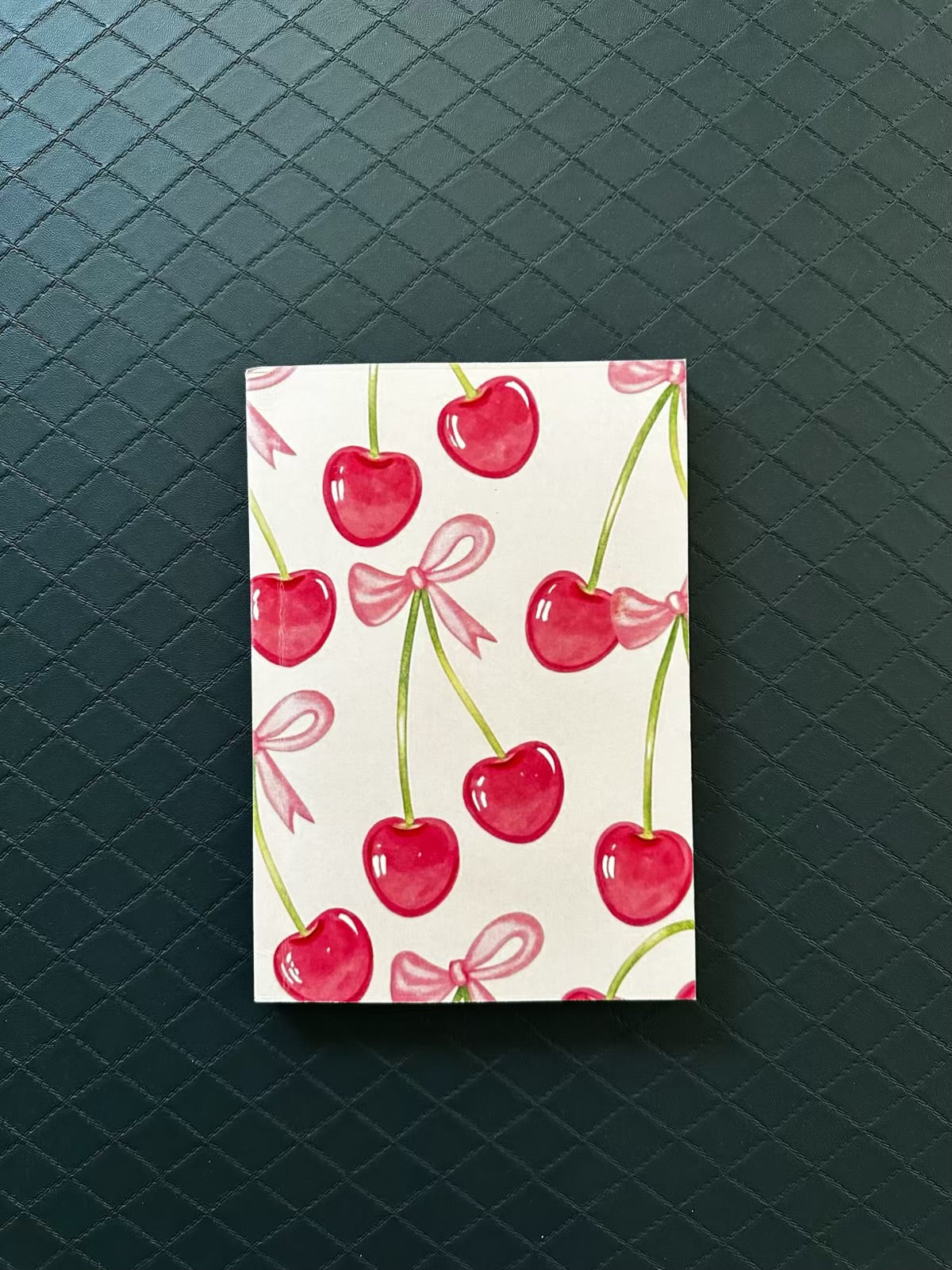 Cherry Bow NoteBook🍒