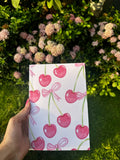 Cherry Bow NoteBook🍒