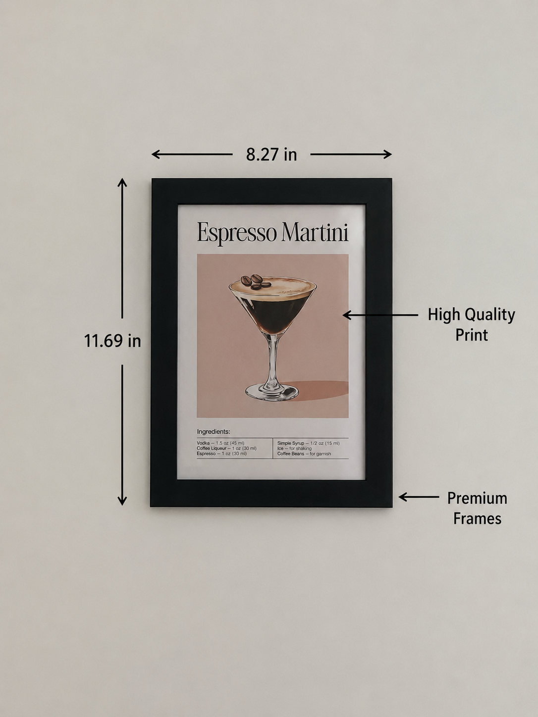 Espresso Martini Wall Art🍸