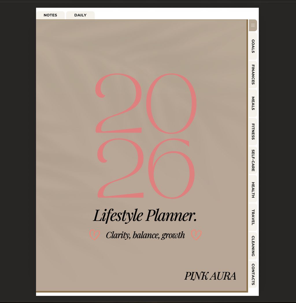 PlanFlow Digital Lifestyle Planner 💕