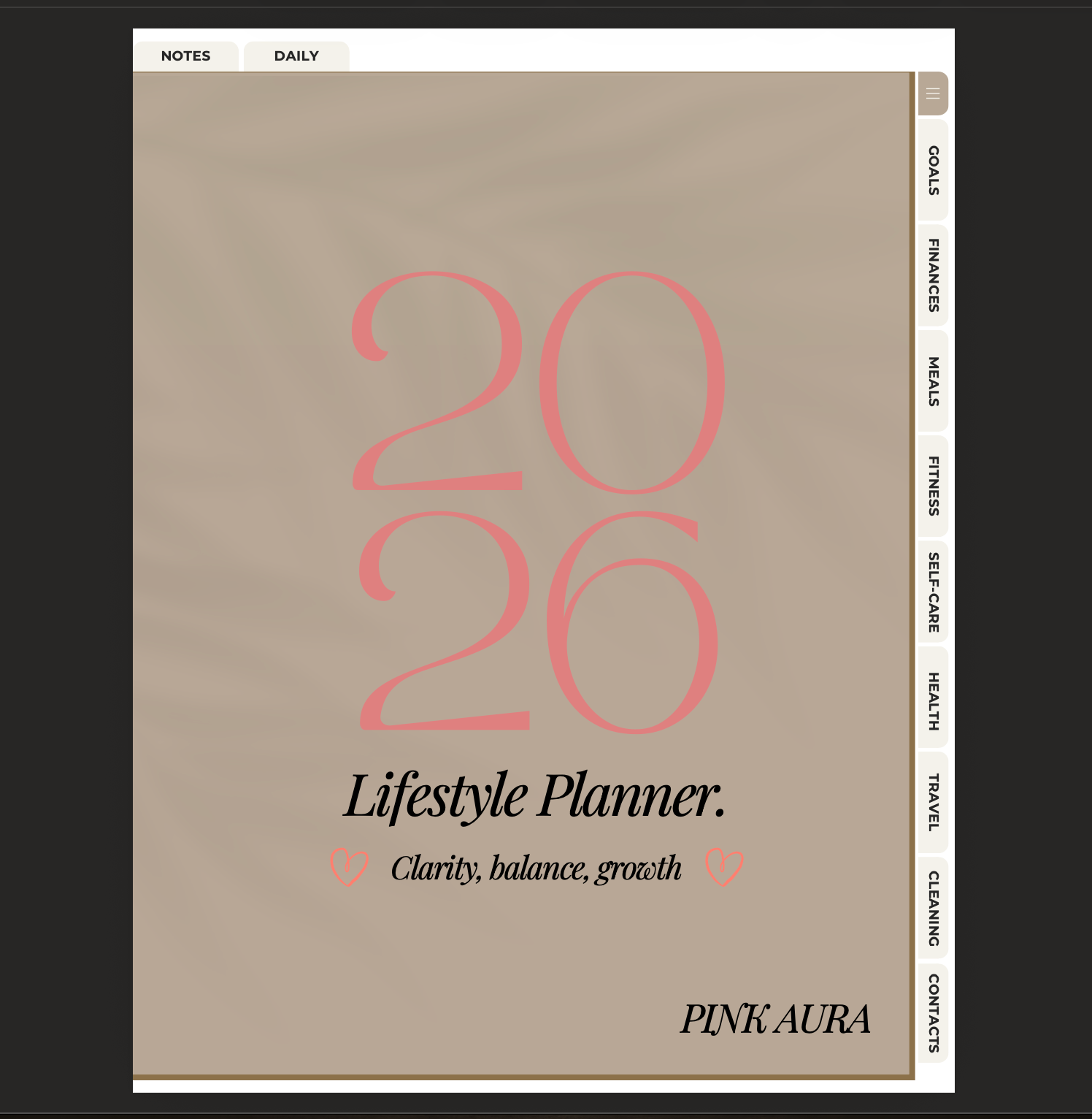 PlanFlow Digital Lifestyle Planner 💕