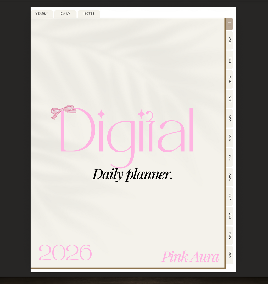 PlanFlow Digital Planner (Dated) 🗓️