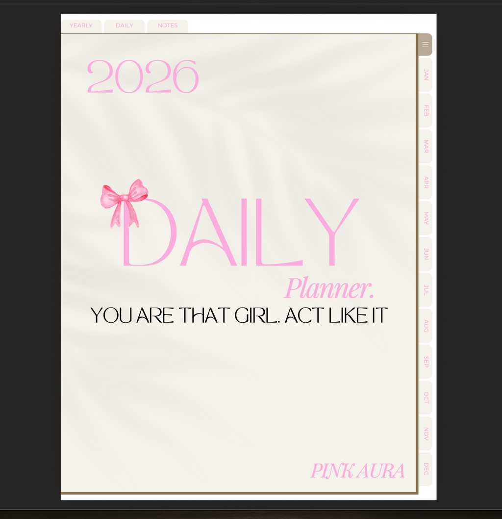 PlanFlow Digital Planner (Undated) 🗓️