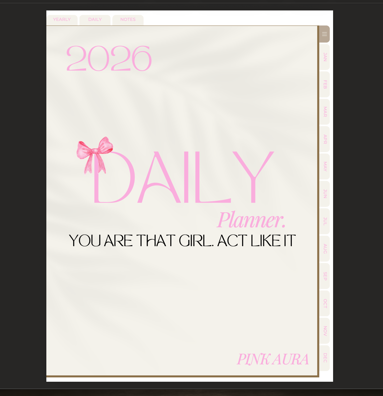 PlanFlow Digital Planner (Undated) 🗓️