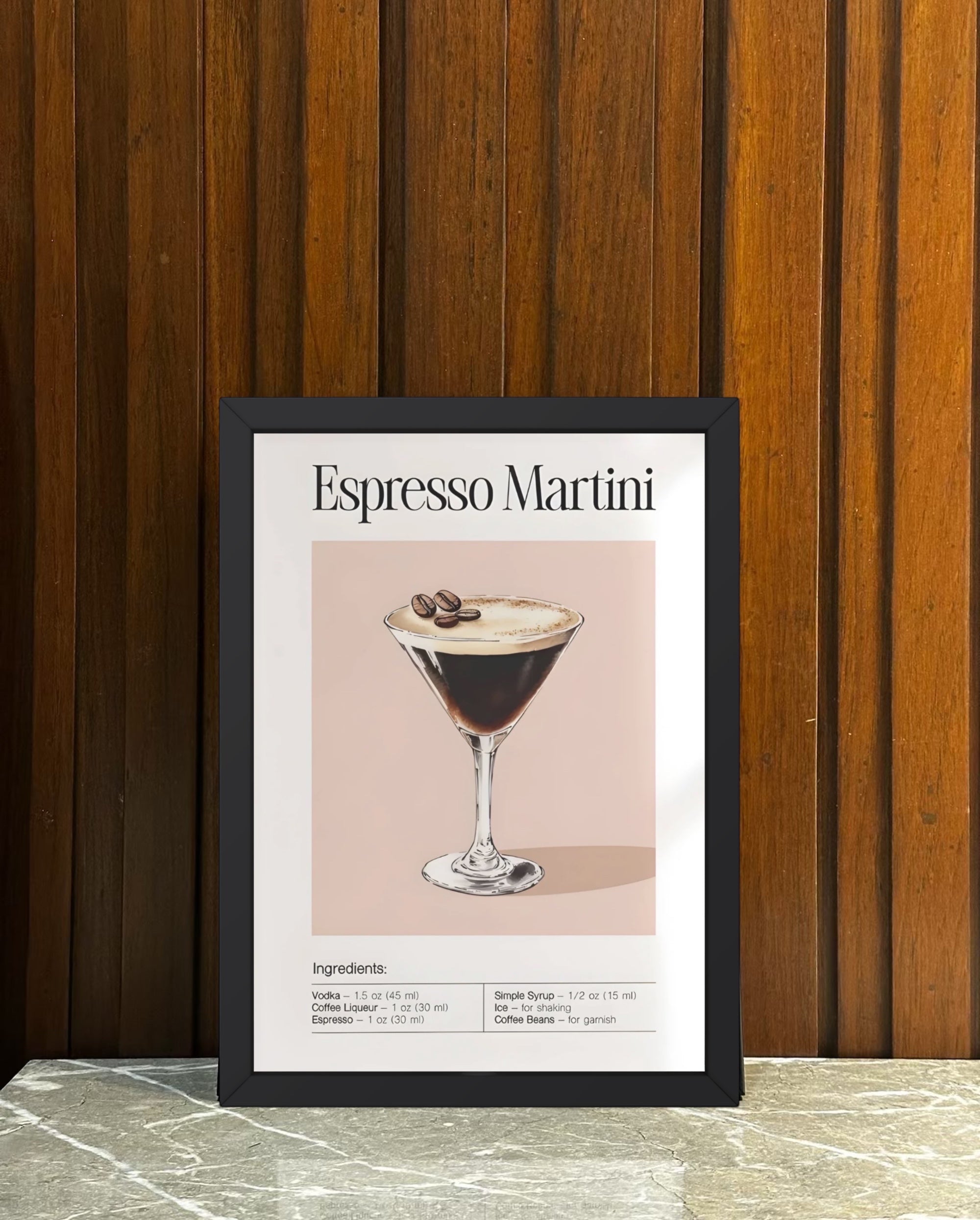 Espresso Martini Wall Art🍸