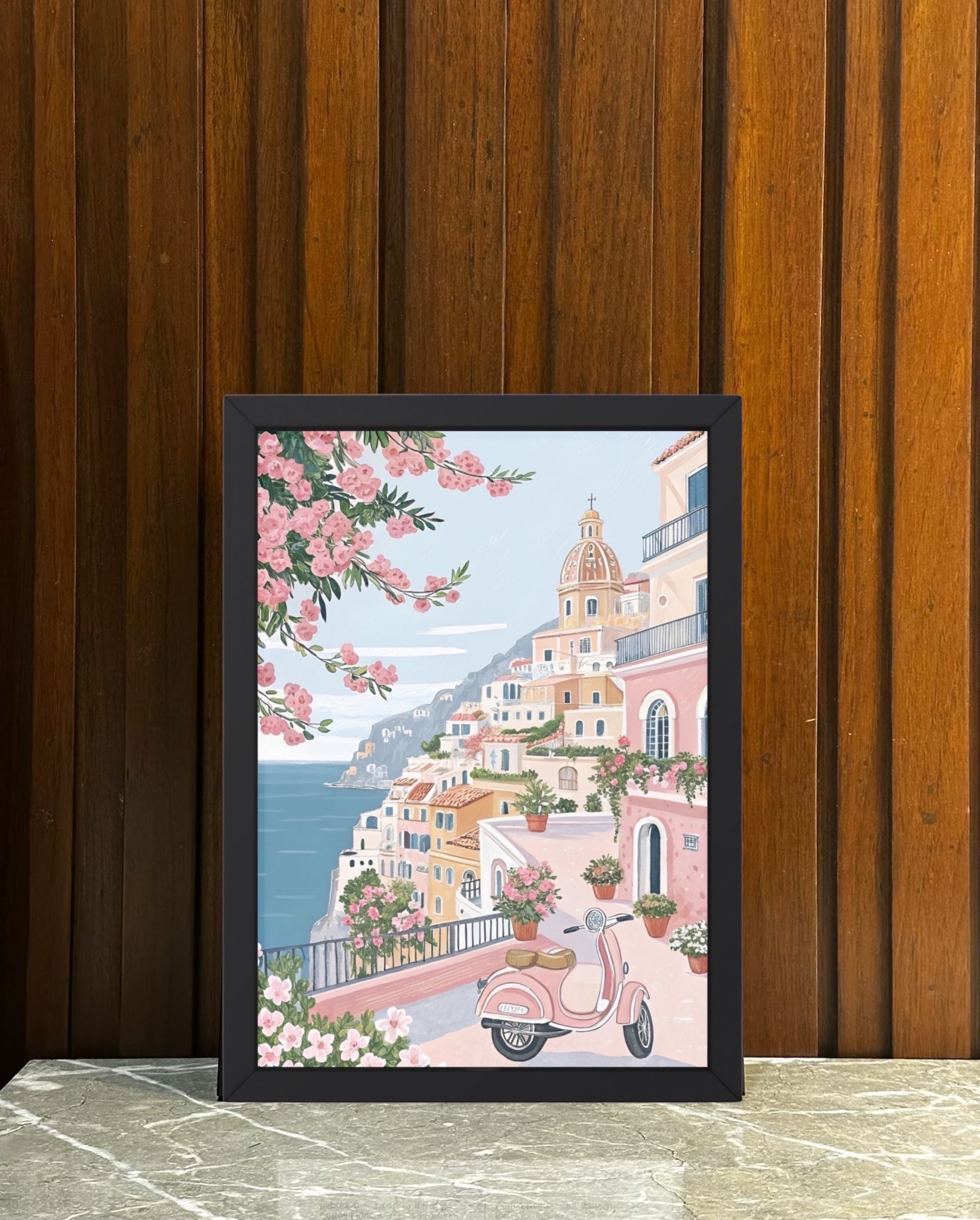 Coastal Bloom Wall Art🛵