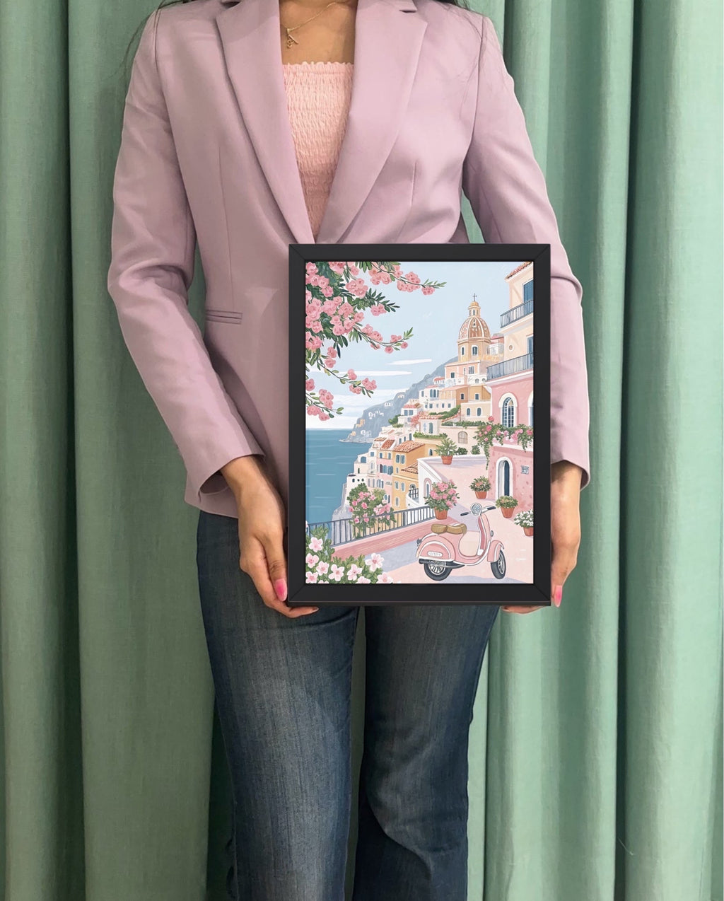Coastal Bloom Wall Art🛵