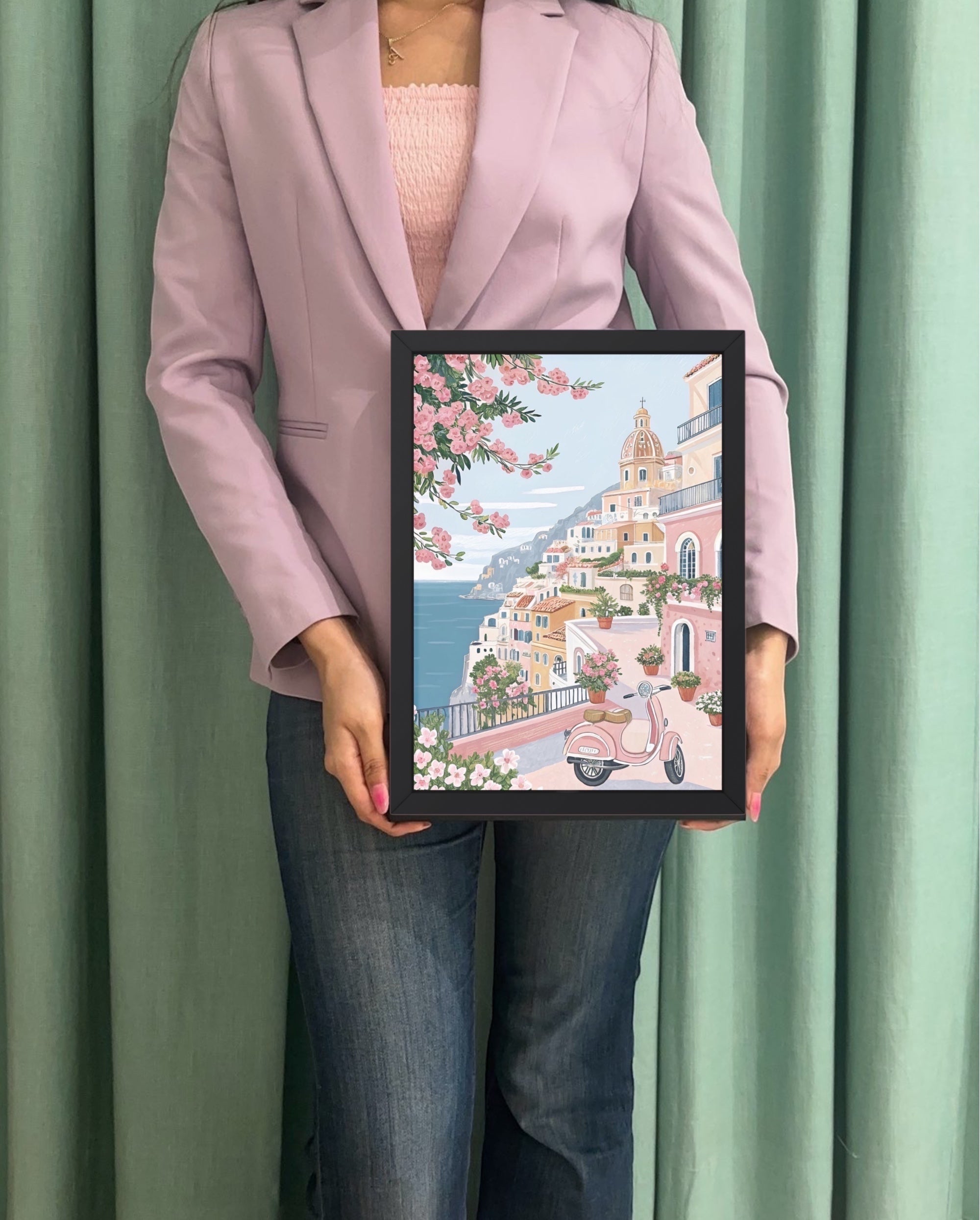 Coastal Bloom Wall Art🛵